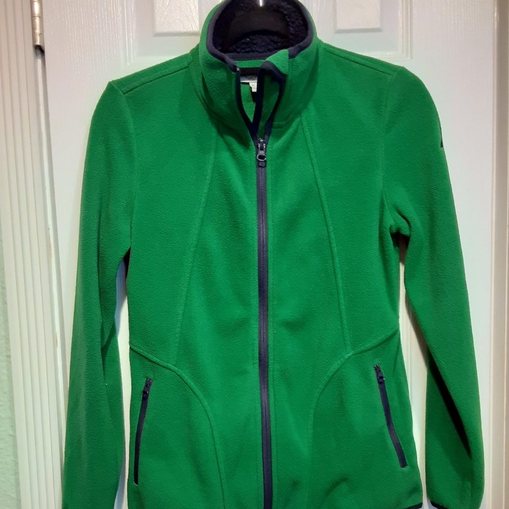 NAUTICA fleece zip front jacket S
